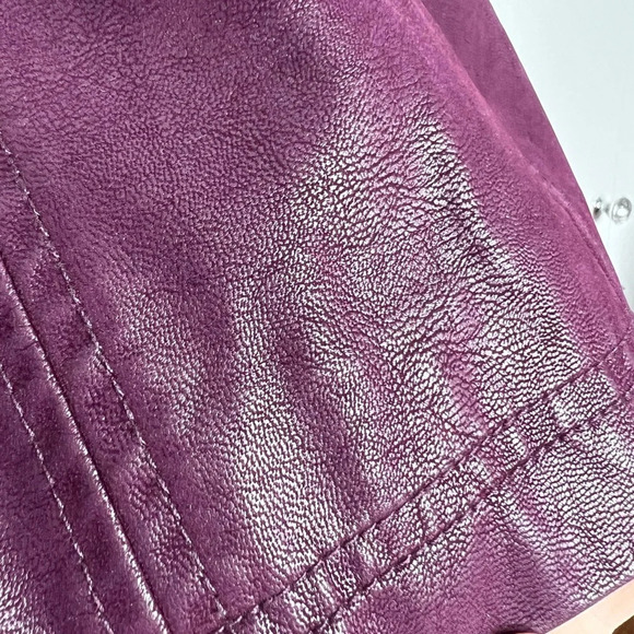 Free People - modern Femme Mini skirt in wine - size 2 - Picture 7 of 8